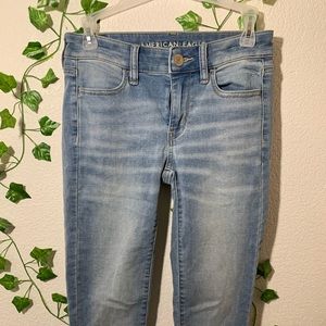 american eagle super stretch jeans